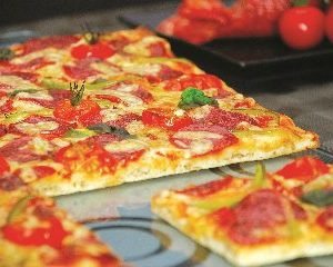 MISSION Slab Pizza Bases 600gm x 2 x 6