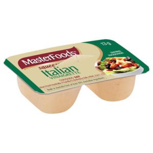 MASTERFOODS SQUEEZE ON ITALIAN VINAIGRETTE PORTIONS100s