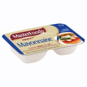 MASTERFOODS  MAYONNAISE PORTIONS 11GM 100S