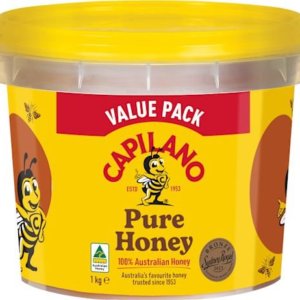 CAPILANO  CLEAR HONEY PAIL 1KG