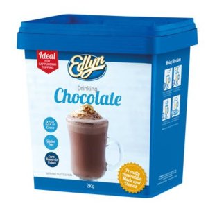 EDLYN Drinking Chocolate Gluten Free 2kg