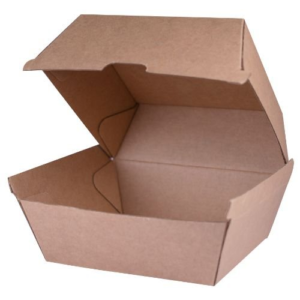 Enviro Kraft Burger Box Hinged Lid Qty:300