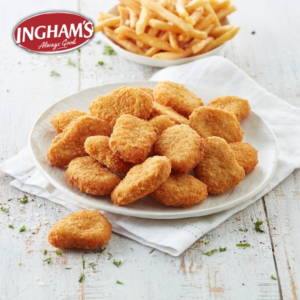 INGHAMS  Crumbedd Chicken Breast Nugget  1kg