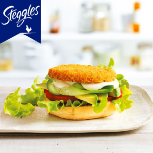 STEGGLES  Crumbed Chicken Burger 1kg